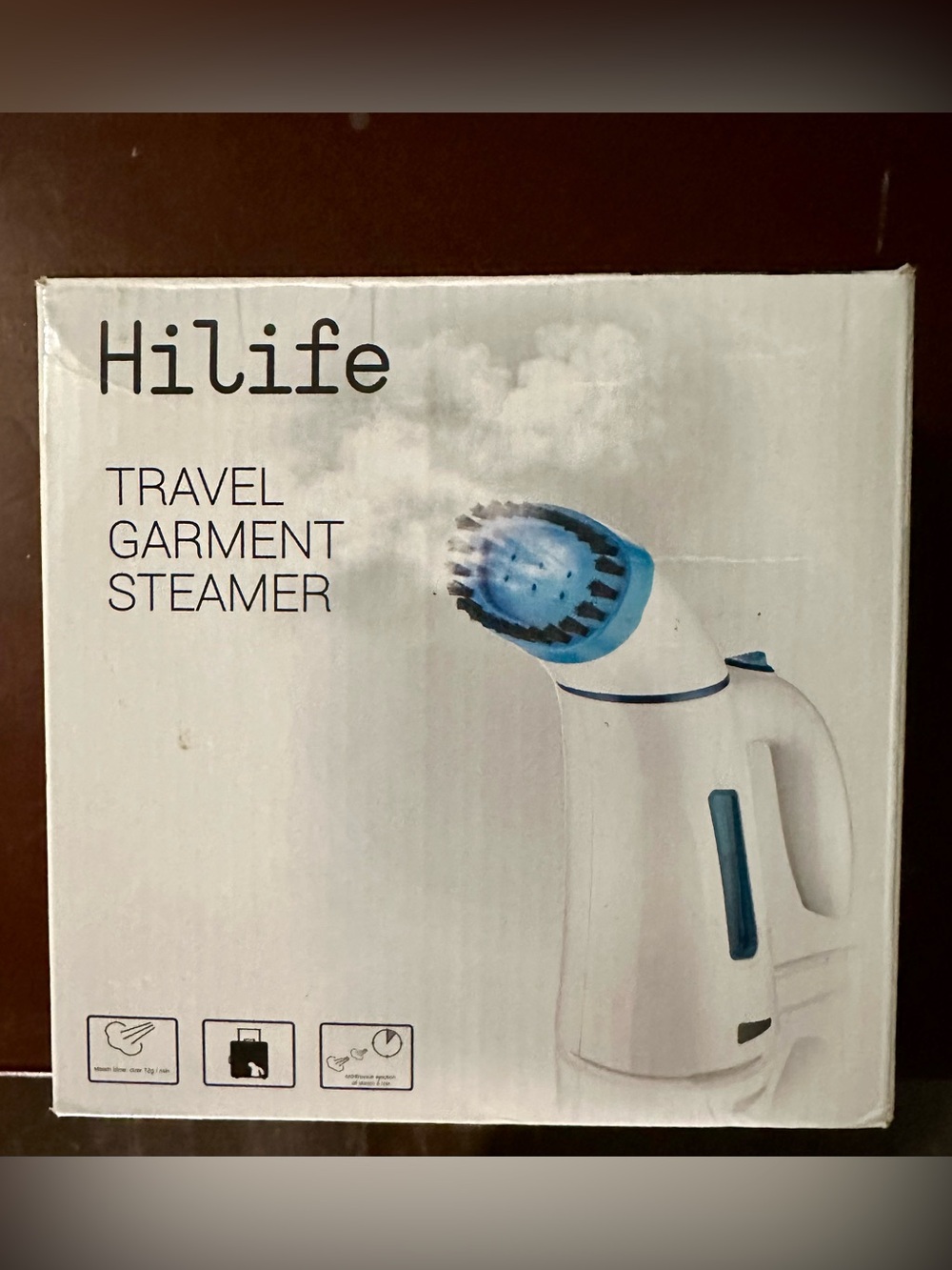 Hilife Travel Garment Steamer Handheld Portable Clothes Steamer 600W NEW IN BOX